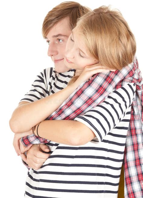 Jeune Embrassement Affectueux De Couples Image Stock Image Du Embrassement Beau 21277801