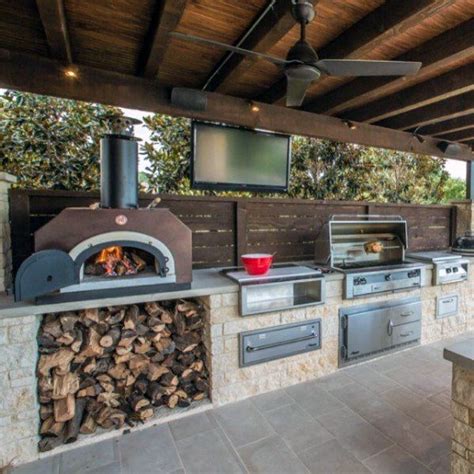 Outdoor Kitchen Griddle Ideas Outdoor Kitchen Designs That Will Light Up Your Grill