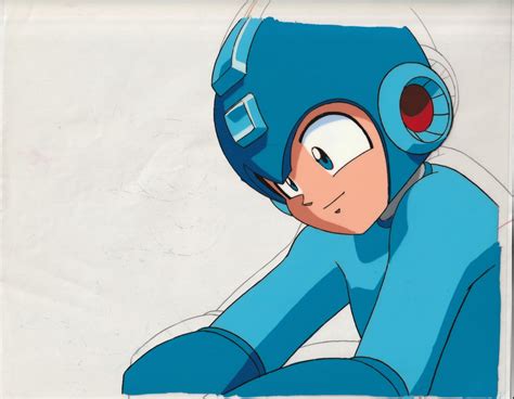 Collection Of Original Mega Man 8 Animation Cels Surface The