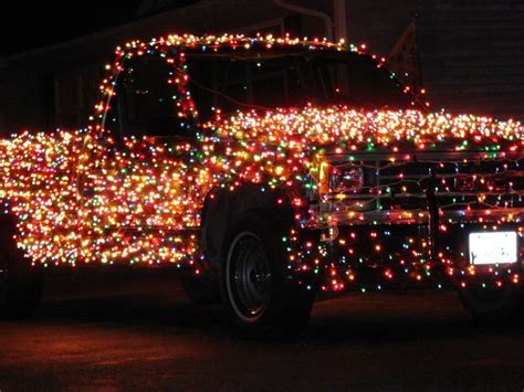 Fa La La La Festive Christmas Lights On Cars To Brighten Your Holiday