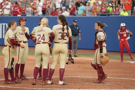 No FSU Softball Comes Up Short In The College World Series Against No Oklahoma Tomahawk