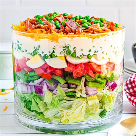 Seven Layer Salad Glorious Treats
