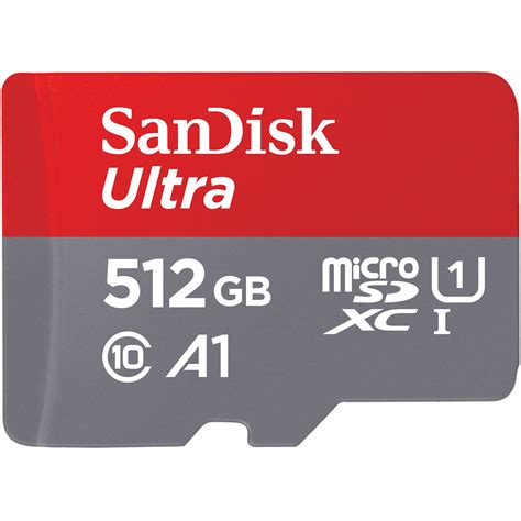 Sandisk 512gb Ultra Uhs I Microsdxc Memory Sdsquar 512g Gn6ma