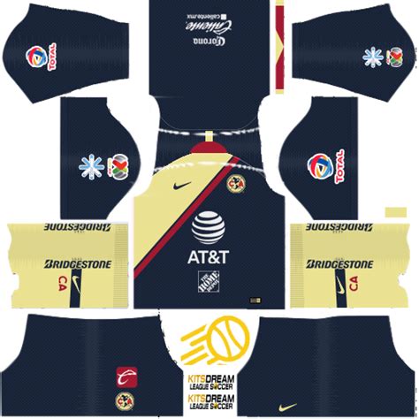 Dream league soccer kits 2021. Kit Club América Dream League Soccer 2020 / 2019