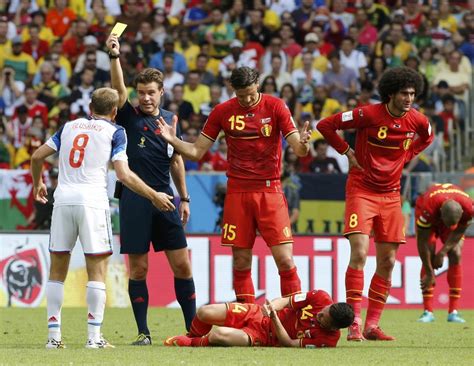 Russia is playing at home and they are not that bad, their players did not play as many matches as the belgians. FIFA World Cup 2014 Highlights: Belgium Through to Final ...