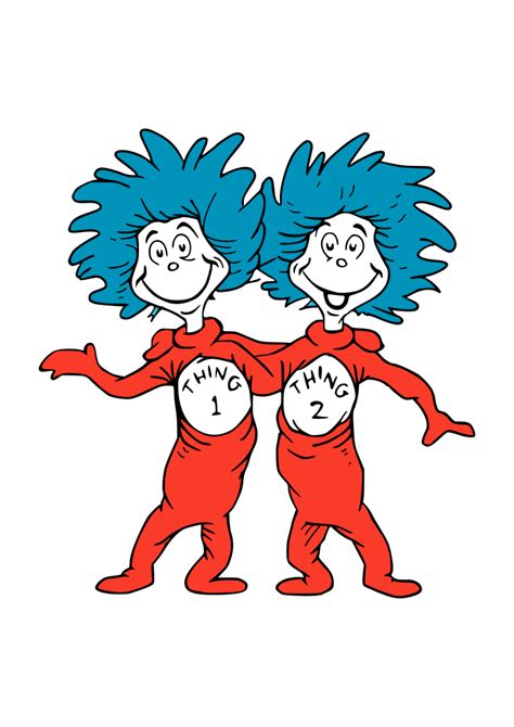 Thing 1 Thing 2 Png Png Image Collection