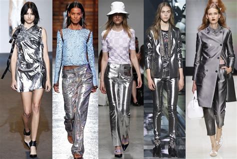 Womens Fashion Ss16 Trend Report Metallics