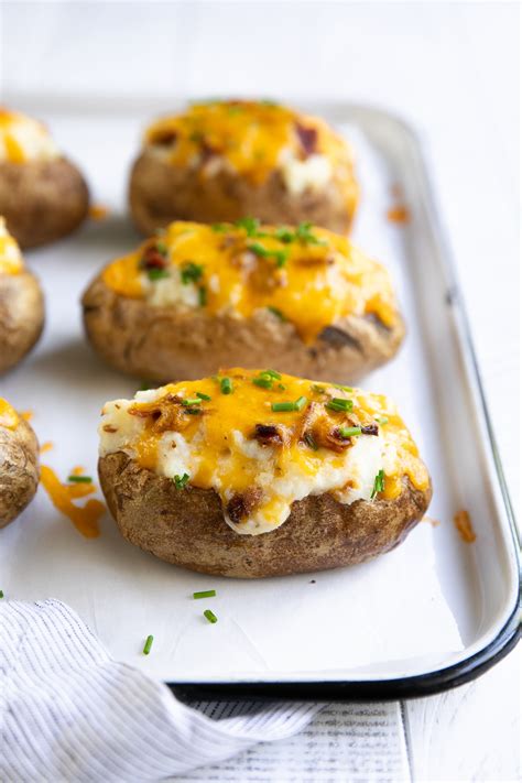 Easy Twice Baked Potatoes Recipe The Forked Spoon