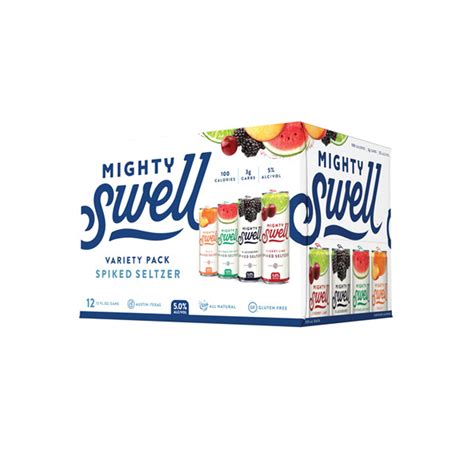 Mighty Swell Spiked Seltzer Variety Pack Mandm Super Market