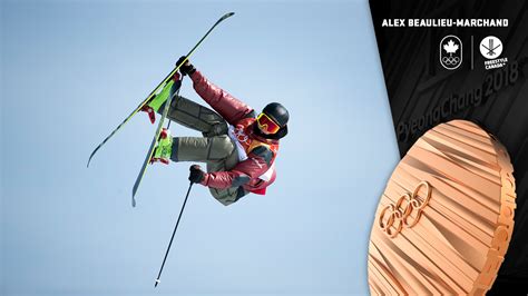 Beaulieu Marchand Wins Bronze In Mens Ski Slopestyle Team Canada