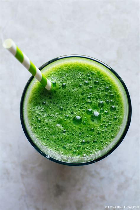Finding Balance A Superfood Green Drink Fork Knife Swoon