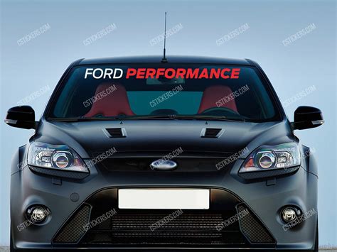 Ford Performance Sticker For Windshield
