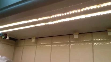 Led strip lights 5050 rgb colour changing tape under cabinet kitchen lighting tv. 12v LED Strips for Kitchen Under Cabinet Lighting #2 - YouTube