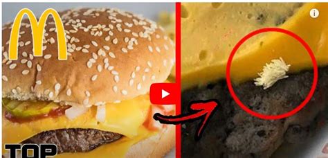 Top 10 Disgusting Things Found In Mcdonalds Fast Food Items Top10