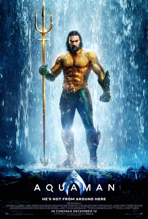 Aquaman And Mera Look Awesome In New Aquaman Posters And Behind The