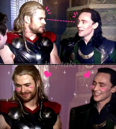 Thor And Loki In Lovin D Marvel Thorki Asgard
