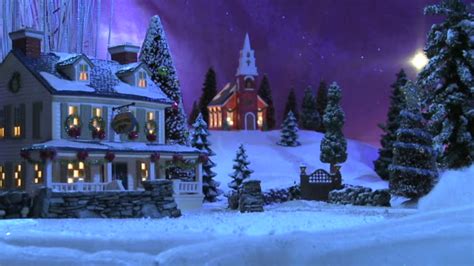 Christmas Snow Scene Country Inn Church 1 Stock Footage Video Getty Images