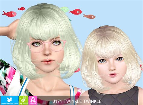 Chin Lenght Hairstyle With Bangs J171 Twinkle Twinkle By Newsea