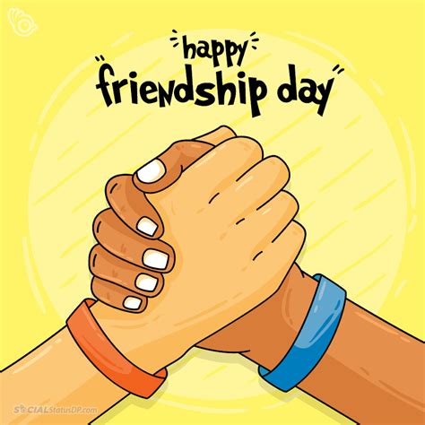 Friendship day was originally founded by hallmark in 1919. Friendship Day Clipart Coloring And Other Free Printable ...