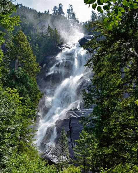 Shannon Falls Is The Third Highest Waterfall In British Columbia