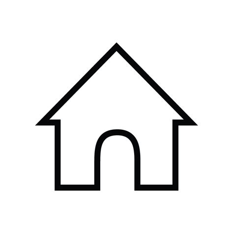 House Icon White Png Transparent Background Free Download 2598