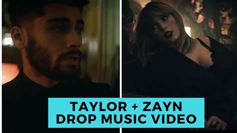 taylor swift zayn drop new music video hollywire youtube
