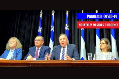 Voici les éléments importants à retenir aujourd'hui 👇 #cavabienaller #onseprotege. Pandémie de la COVID-19 - Le premier ministre du Québec ...