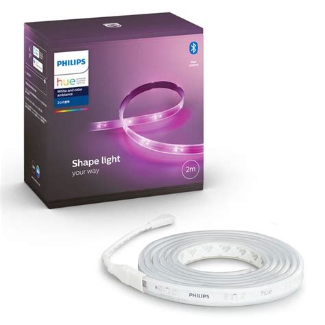 Philips Hue 2m Bluetooth Lightstrip Plus White And Colour Ambiance Strip