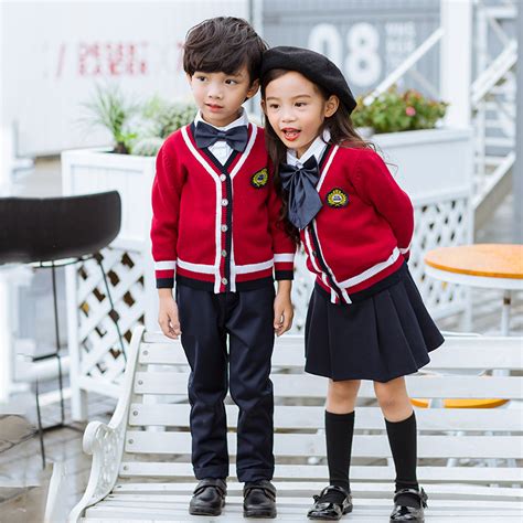 Hot Sale British College Style School Uniform Primary School Student