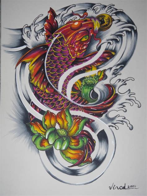 koi-fish-tattoo-design-by-saintvinod-on-deviantart-koi-fish-tattoo,-koi-fish-drawing-tattoo