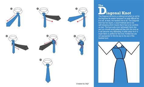 How To Tie A Diagonal Knot 3 Of 21 By Dqt Tie Knots Make A Tie Knots