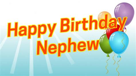 Birthday Wishes And Messages For Nephew Nephew Birthday Quotes