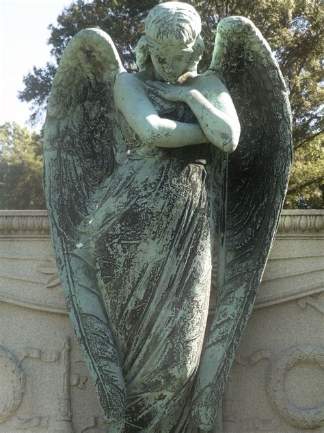 Angel At Bellafontaine Cemetery St Louis Missouri Celestial