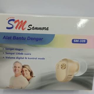 Jual Hearing Aid Sammora SM 339 Alat Bantu Dengar Mini Dalam