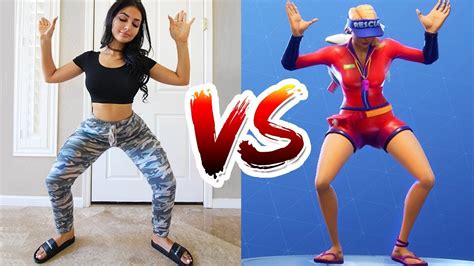 Fortnite Dance Challenge In Real Life With Sister Youtube