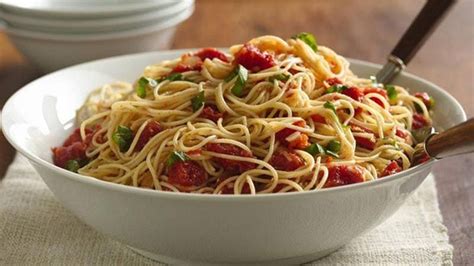 In the mood for pasta? Angel Hair Recipes - BettyCrocker.com