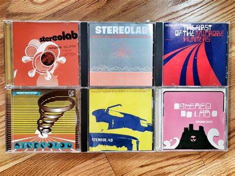 Stereolab Album Covers Visual Design Book Cover