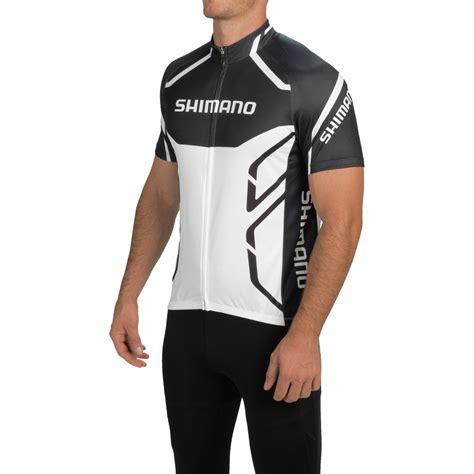 Shimano Print Cycling Jersey Short Sleeve For Men