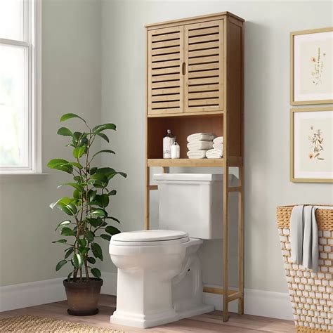 Oak Bathroom Cabinets Over Toilet Everything Bathroom