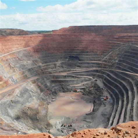 Central North West Open Pit Of The Mutanda Copper Cobalt Deposit Near