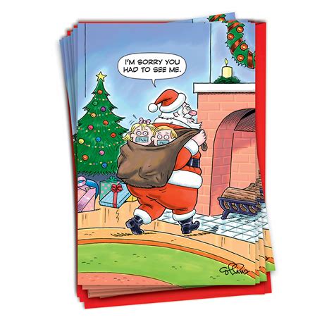 funny cartoon christmas images