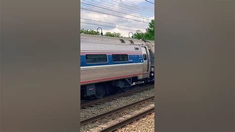 Fast Amtrak Train Taps Horn Shorts Youtube