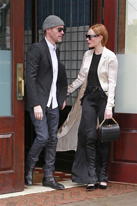 Kate Bosworth With Her Husband Checking Out Of The Greenwich Hotel In