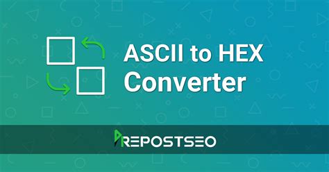 Hex or base 16 or hexadecimal is a numeral system that uses 16 symbols. ASCII to HEX Converter