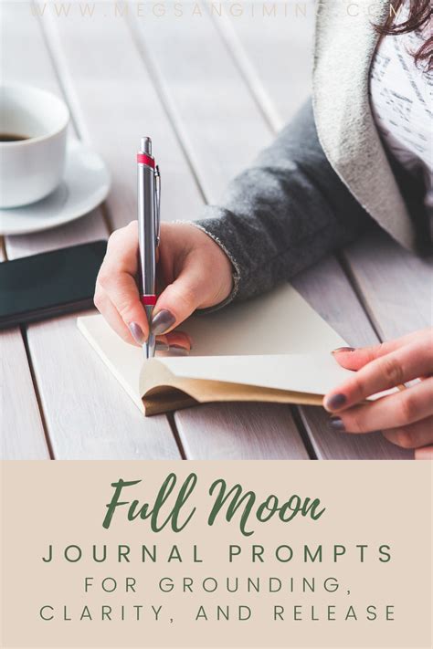 Journal Prompts For The Full Moon Journal Prompts How To Better