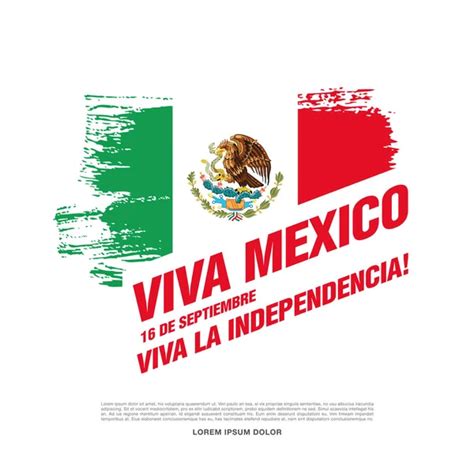 Viva Mexico Th Of September Happy Independence Day Stock Vector Image By Igor Vkv