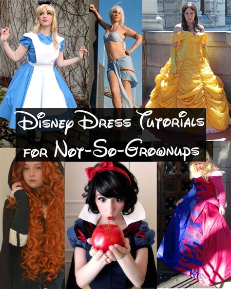 Happily Grim Disney Dress Tutorials For Not So Grownups