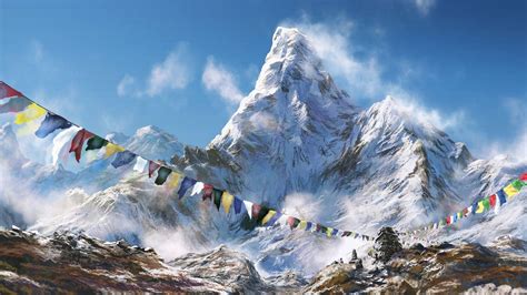 Nepal Mountain Wallpapers Wallpaper Cave