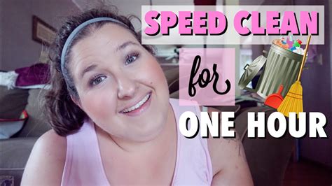 Speed Cleaning My House Power Hour Clean With Me Youtube