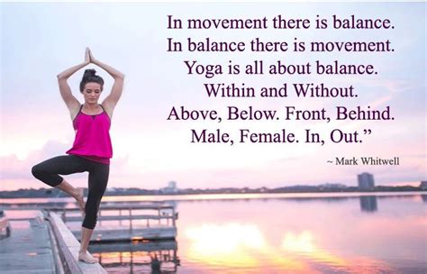 Inspiring Yoga Quotes About Balance And Strength Yoga Quotes Balance